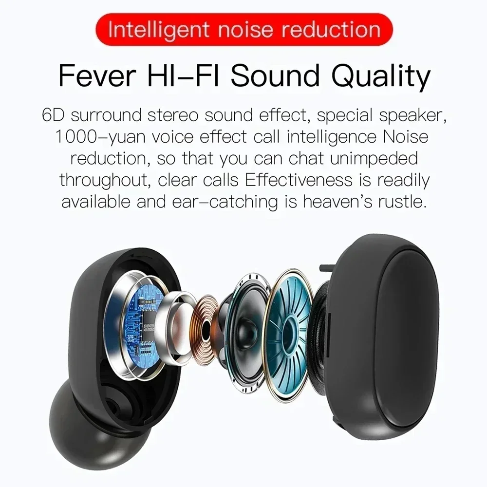 TWS Bluetooth Earphones Wirele - Wired Earphone Lightning ulasan dan harga